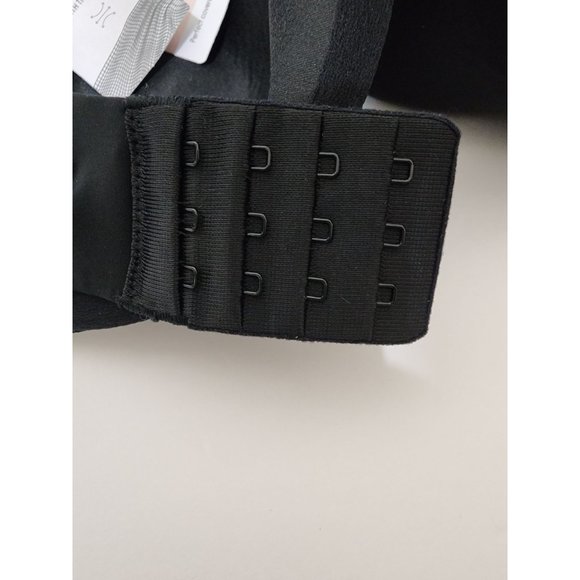 Calvin Klein Push Up Back Lightly Lined Bra Underwire Black Sz 34DDD QF 6617-001 - Picture 6 of 9